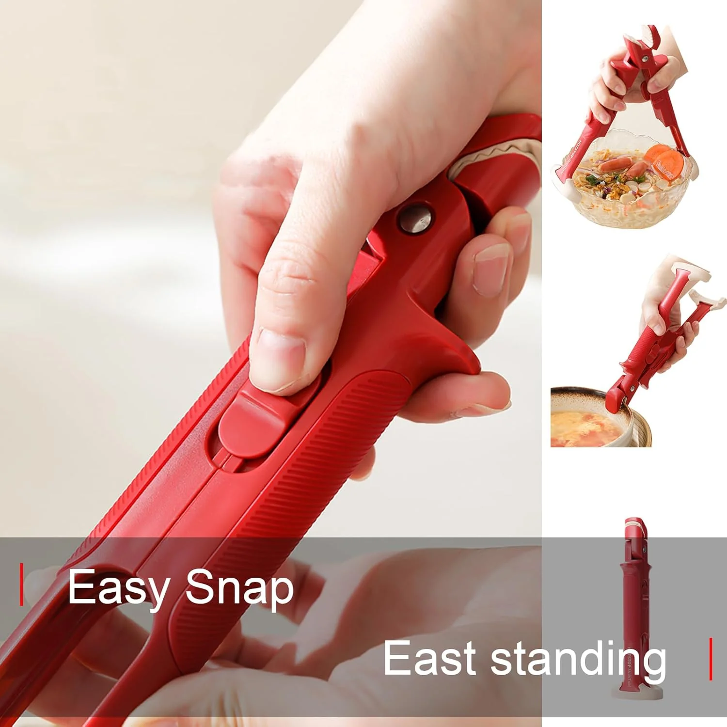 Daphtora® 2-in-1 Anti-Scald Bowl Holder Clip	𝐟𝐨𝐫 𝐊𝐢𝐭𝐜𝐡𝐞𝐧 - Image 6