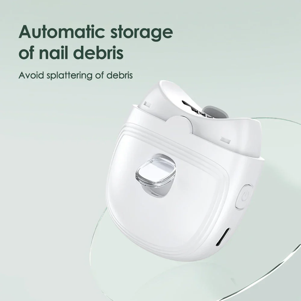 Daphtora® Electric Nail Trimmer – Safe, Painless Nail Grooming | Rechargeable & Quiet - Image 5