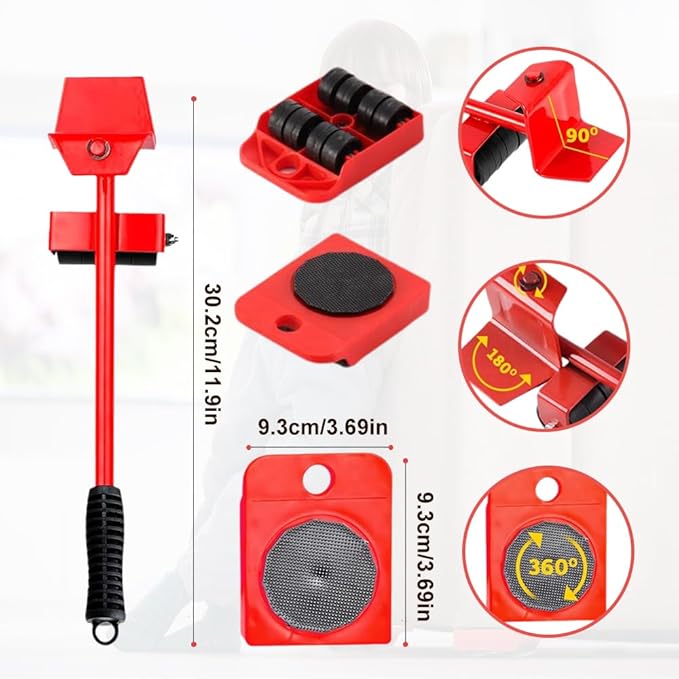 Daphtora® Furniture Lift Mover Tool Set 💪 - Image 5