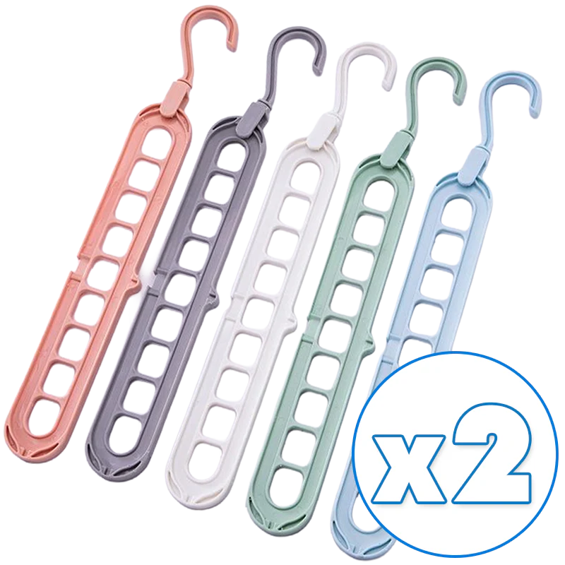 Daphtoraยฎ ๐ฟ-๐๐๐๐ ๐๐๐๐๐ ๐๐๐๐๐๐ Hanger Organizer - Image 4