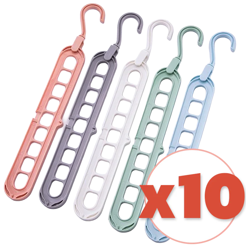 Daphtoraยฎ ๐ฟ-๐๐๐๐ ๐๐๐๐๐ ๐๐๐๐๐๐ Hanger Organizer - Image 7