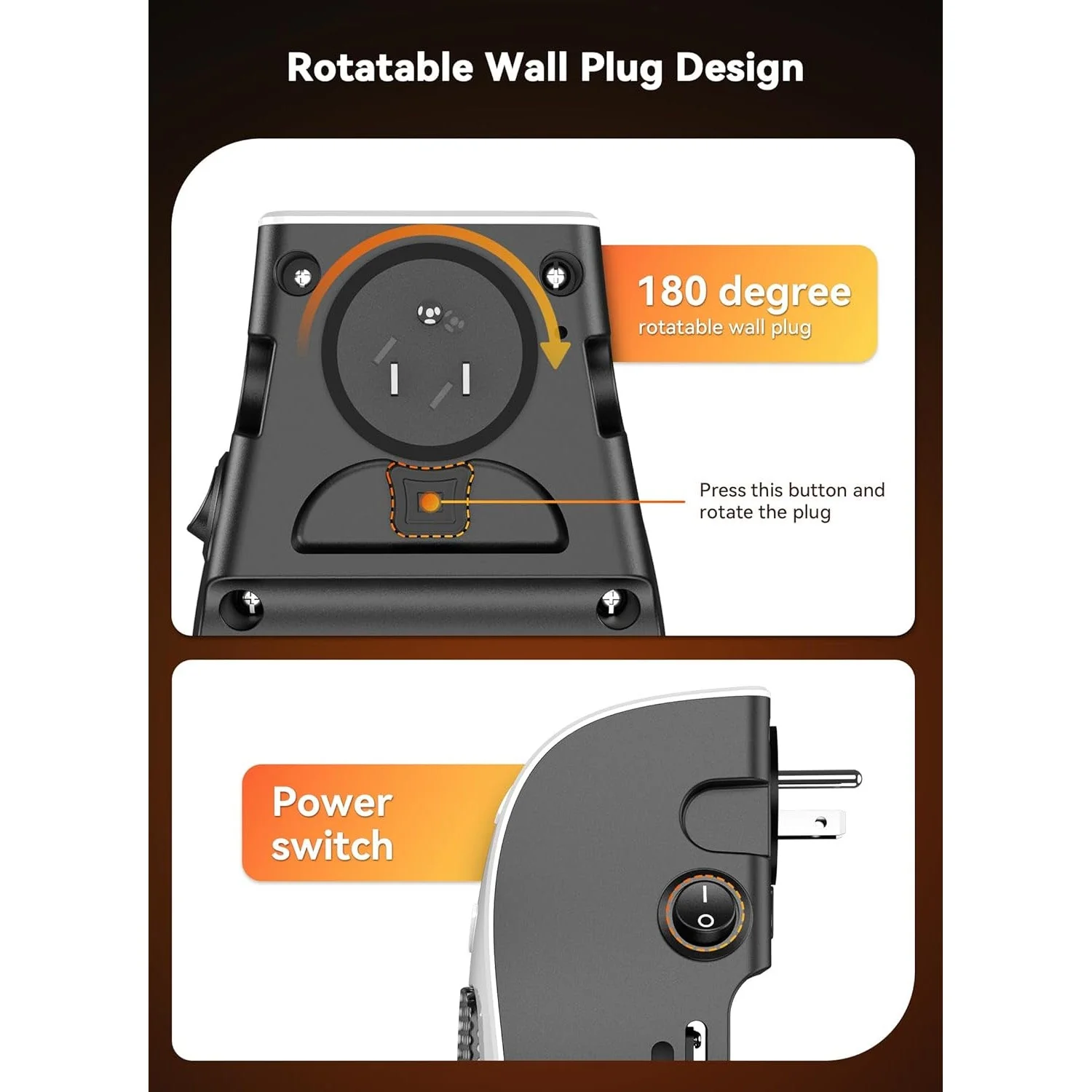 Daphtore® Plug-In Portable Mini Heater 𝗣𝗿𝗼 - Image 5