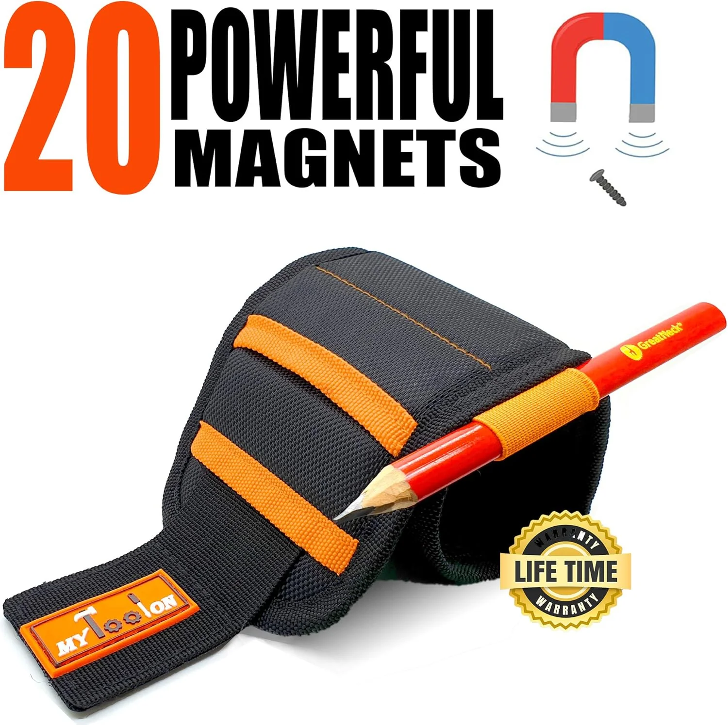 Daphtora® Magnetic Wristband | Made from 15 Strong Magnets 💪🏻⚡️ - Image 5