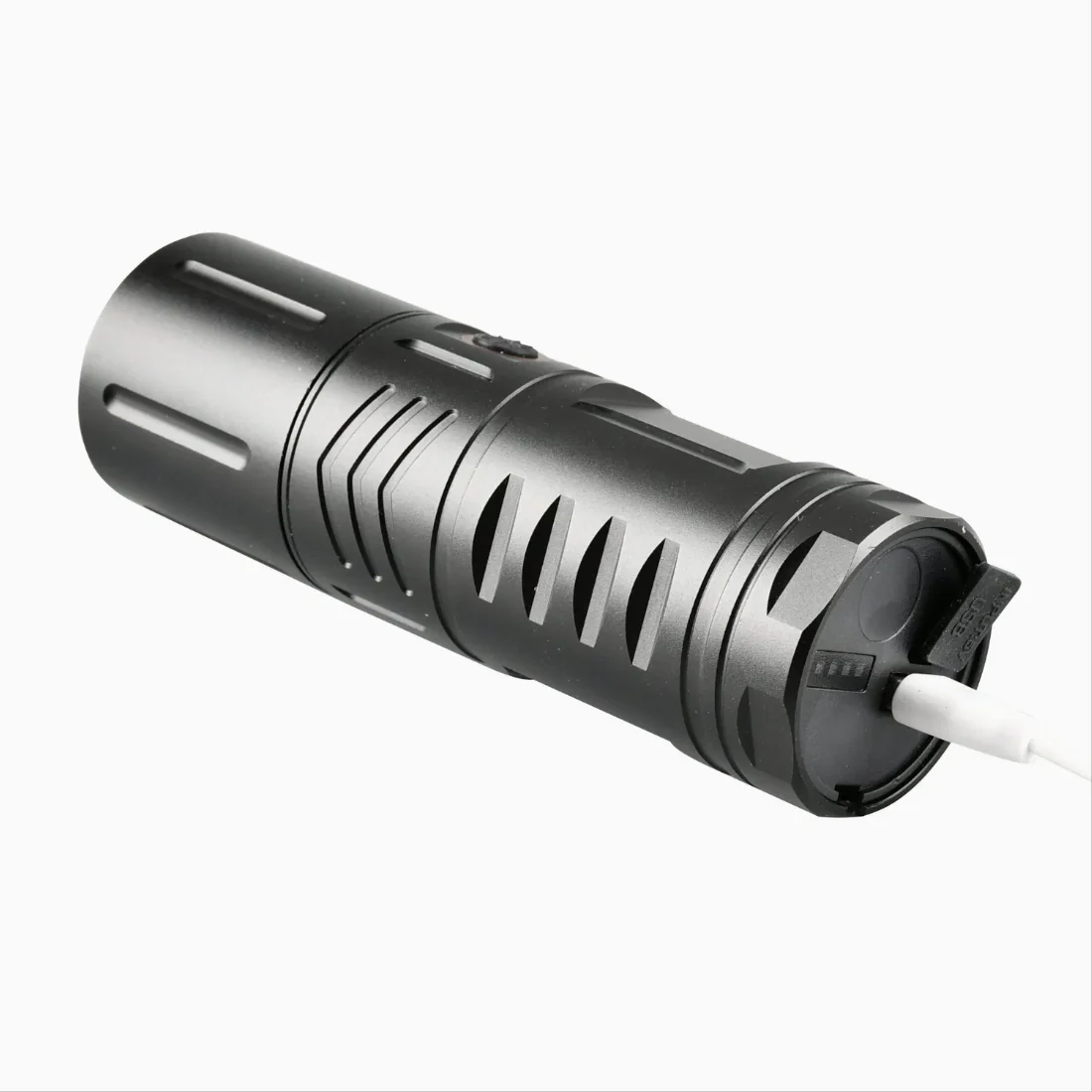 Daphtora® NightPiercerX1 Rechargeable High Lumens IPX6 Waterproof LED Flashlight - Image 2
