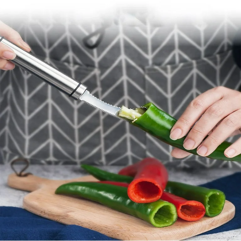 Daphtora® Stainless Pepper Corer - Image 2