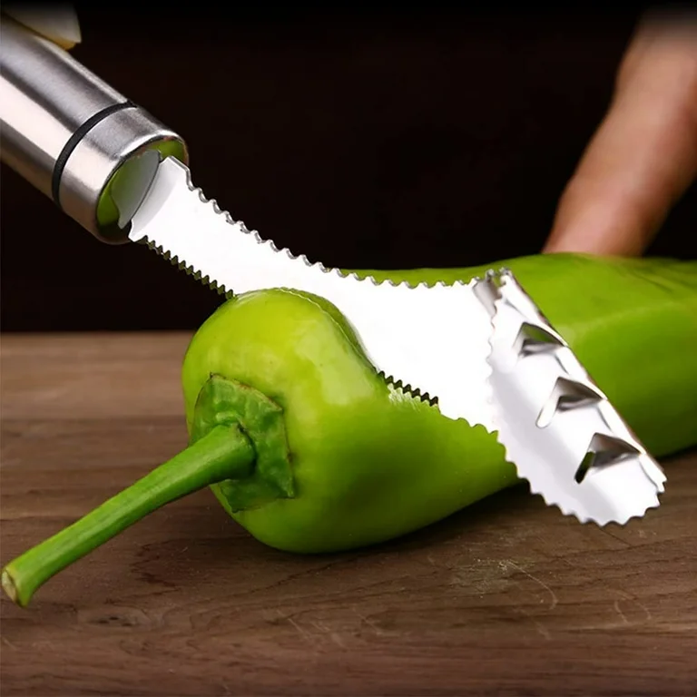 Daphtora® Stainless Pepper Corer - Image 3